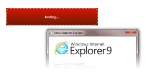 Rounded borders and gradient problem of IE9
